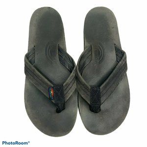 Rainbow Sandals Premier Leather Flip Flops Small